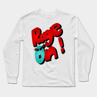 RageOn tv logo Long Sleeve T-Shirt